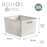 thumbnail of TATAY Bohol - Caja Organizadora Rectangular 20L Plástico Reciclado. Sky White