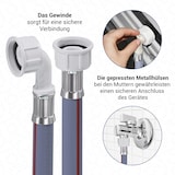 thumbnail of VIOKS Zulaufschlauch Schlauch 1,5m universal 25°C für Waschmaschine Geschirrspüler