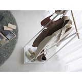 thumbnail of Yamazaki Garderobenständer Metall Kleiderständer freistehend mobil mit Ablage weiß 02297