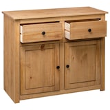 thumbnail of Helloshop26 - Buffet bahut commode armoire meuble de rangement organisateur cuisine salle de séjour salon 93 x 40 x 80 cm Pin solide 02_0029669
