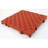 thumbnail of Loseta perforada de 500x500x50 mm. Pardo.  CONGOST