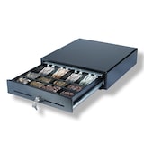 thumbnail of Monepass CD200e2 Cassetto per contanti 410x420mm - 1 milione di cicli - Apertura elettrica tramite connessione RJ11/RJ12 - Nero