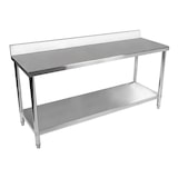 thumbnail of Royal Catering - RVS werktafel - ECO - 180 x 60 cm - 400 kg - achterwand -