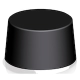 thumbnail of LACOR Moule en silicone platine NOIR 60x40 pour MINI MUFFIN 70 cavités 45x30 mm, 40 ml