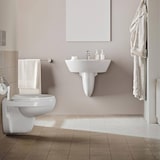 thumbnail of WellHome - Duroplast Badewannensitz 38x5,5x47cm mit Deckel und ABS Chromscharnieren mit SOFTCLOSE System