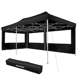 thumbnail of tectake Tonnelle 6 x 3 m avec 2 rideaux - noir - 403159