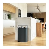 thumbnail of Poubelle De Cuisine Automatique - Majestic - Kitchen Move - 58 L - Inox Gris Mat Avec Cerclage