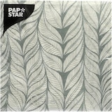 thumbnail of PAPSTAR, Servetten 3-laags 1/4 vouw 33 cm x 33 cm "Wild Leaves"