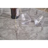 thumbnail of KAWOLA Couchtisch MARIA Marmorplatte Kunstleder hellblau