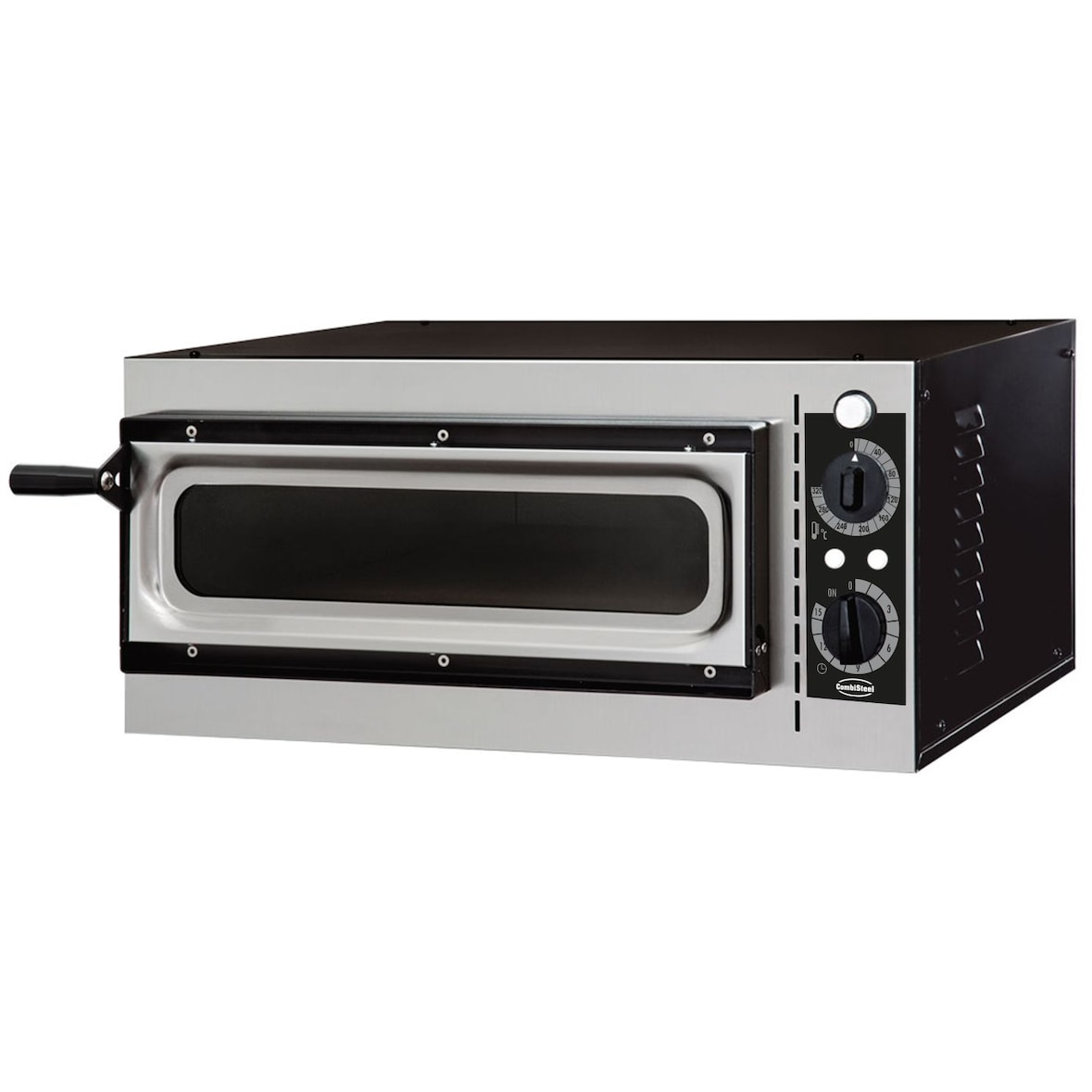 Combisteel pizzaoven met raam voor 1 pizza Ø320mm en 230V