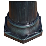 thumbnail of Helloshop26 - Lampadaire extérieur double 230 cm luminaire décoration noir vert 2402087/2