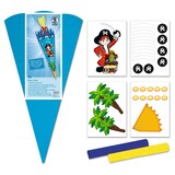thumbnail of Schultüten-Bastelset easy line, Pirat, blau
