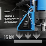 thumbnail of MSW - Magneetboormachine - 1600 W - 830 tpm - boordiameter max. 13/35 mm