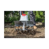 thumbnail of Elektrische rotovator 1500W Werkbreedte 17-45cm 6 messen - Werkdiepte 23cm Grondbewerking tuin IKRA