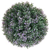 thumbnail of Künstlicher Busch HWC-L77, Buchskugel Dekopflanze Buchsbaumkugel Kunstpflanze Buxus, Outdoor Ø 35cm ~ lila