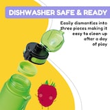 thumbnail of Wakaba Trinkflasche 400 ml Tritan BPA-frei Limettengrün