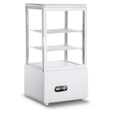 thumbnail of Gasfrit – Vitrina expositora refrigerada con 4 lados de cristal, 58 litros