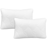 thumbnail of Coppia di cuscini fiocco memory con fodera aloe vera