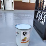 thumbnail of Caoutchouc polyuréthane liquide avec catalyseur (6 kg, gris perle) Imperméabilise les terrasses et les toitures-terrasses et empêche les fuites d'eau