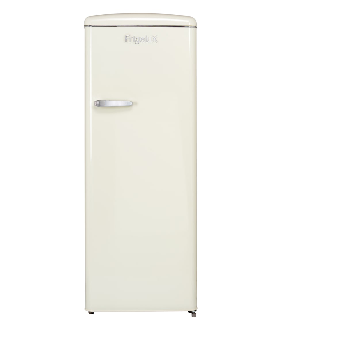 FrigeluX Réfrigérateur armoire design rétro 218L dont congélateur 4* de 24L, Crème RF218RCA++
