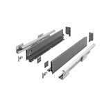 thumbnail of Schubkasten Set Schubladensystem Schubladenauszug Anthrazit Dämpfung 400mm 86mm