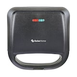 thumbnail of Swiss Home - 750W glanzend zwarte tosti-ijzer met antiaanbaklaag