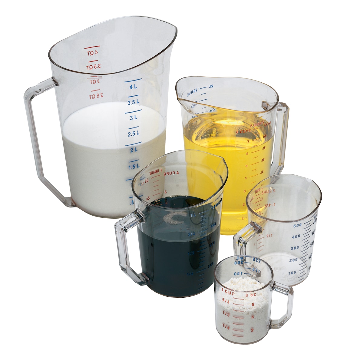 CAMBRO - 200MCCW-135 - Caraffa graduata 2 L - 14 x 19 x 44 cm - Policarbonato trasparente