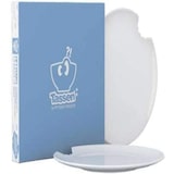 thumbnail of TV Tasse Kuchenteller 73 mittlerer Teller mit Biß rund 2er Set 20 cm weiß
