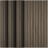 thumbnail of tectake Akoestische panelen Sonic Wall houtlook - donker eiken, Set van 4 - 406037