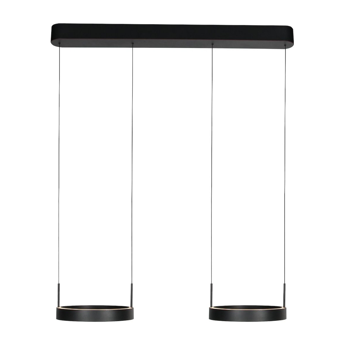 Steinhauer Exclusive Pendelleuchte 4-fl. "Mykty" 4204ZW Schwarz
