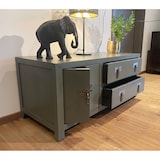 thumbnail of OPIUM OUTLET Mueble TV Cómoda Mueble Aparador TV273 - Gris Oliva Verde Oliva Asiático Chino Oriental