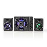 thumbnail of Nedis Gaming-Lautsprecher - Lautsprecherkanäle: 2.1 - Stromversorgung über USB - 3.5 mm Stecker - 33 W - LED - Lautstärke-Regler