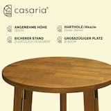 thumbnail of Deuba Stehtisch Bistrotisch Klappbar Akazie Holz 78x110cm