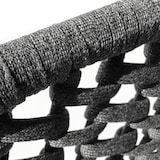 thumbnail of Oreste Luchetta salotto interno e esterno HAMISI schienale in fibra di polipropilene intrecciato Grigio H.74 x L.66 x P.75 cm