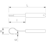 thumbnail of Utensilios de cocina. Rizador de mantequilla