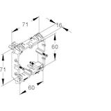 thumbnail of Niedax Geräteträger GDTR 15