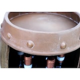 thumbnail of DanDiBo Weinregal Holz Weinfass Braun 44 cm 91361 Bar Flaschenregal Flaschenständer Klein Fass Holzfass