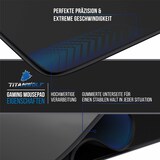 thumbnail of Titanwolf Gaming Mauspad XXL, glattes Stoffgewebe, Speed Mousepad 900 x 400mm große Fläche, Vector Gradient