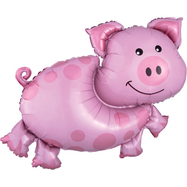 Folienballon Schwein