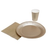 thumbnail of Pronappe 79310I 35x 10 runde Pappteller, 23 cm - Gold