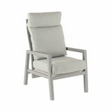 thumbnail of Sillón de exterior reclinable, Aluminio, Color Gris, 59x72x112
