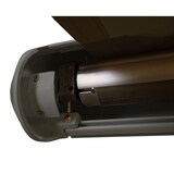 thumbnail of Elektrische Kassettenmarkise T123, Markise Vollkassette 4,5x3m ~ Polyester anthrazit, Rahmen grau