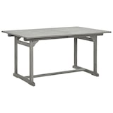 thumbnail of Garten-Esstisch VEGO Grau (150-200)x100x75 cm Massivholz Akazie Eckig | Gartentisch Holz klappbar Outdoortisch Terrassentisch verstellbar