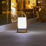 thumbnail of Lumisky Lanterne sans fil LED WOODY H37cm Bois Bois
