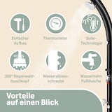 thumbnail of MONZANA Solardusche 20 Liter 360° Duschkopf max.60°C Fußdusche Schlauchanschluss Pooldusche Gartendusche Camping
