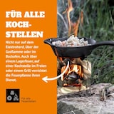 thumbnail of Petromax Feuerpfanne mit Stiel ohne Füße, Gusseisen