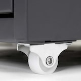 thumbnail of Rollcontainer Boston T851, Schubladenschrank Stahlschrank, 69x28x41cm 6 Schubladen ~ dunkelgrau