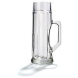 thumbnail of 6x Stölzle Oberglas Premium Bierkrug gerippt 0,5 l, geeicht, mit Schild