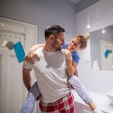 thumbnail of Relaxdays Türgarderobe, 6 Haken, zum Einhängen, Metall, Türhakenleiste Flur, Schlafzimmer, Bad, HBT 20x40x9 cm, gold