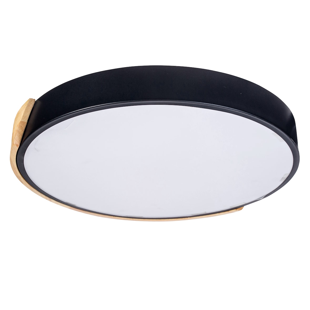 Forlight Plafón de techo Pinta de Aluminio y Madera IP20 19W LED 4000K 40cm